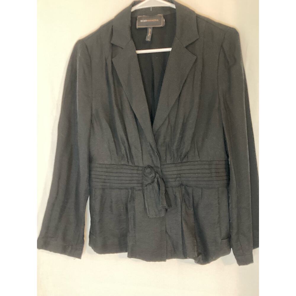 BCBGMAXARIA Womens‎ Blazer Jacket Size Medium Black